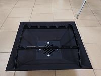 Костровая чаша 50x50, 4 мм стали. С решеткой под шампуры.