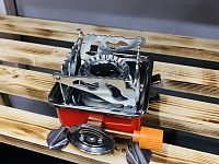 Плитка газовая портативная с цанговым захватом Чингисхан
